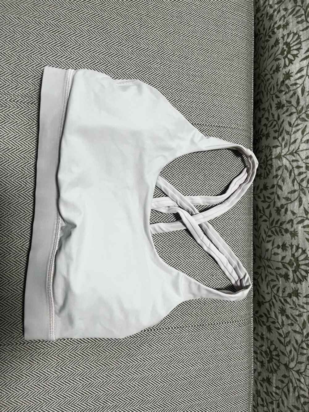 Lululemon Light Pink Cross-Back Sports Bra